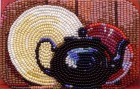 Bead Painting from a Photograph